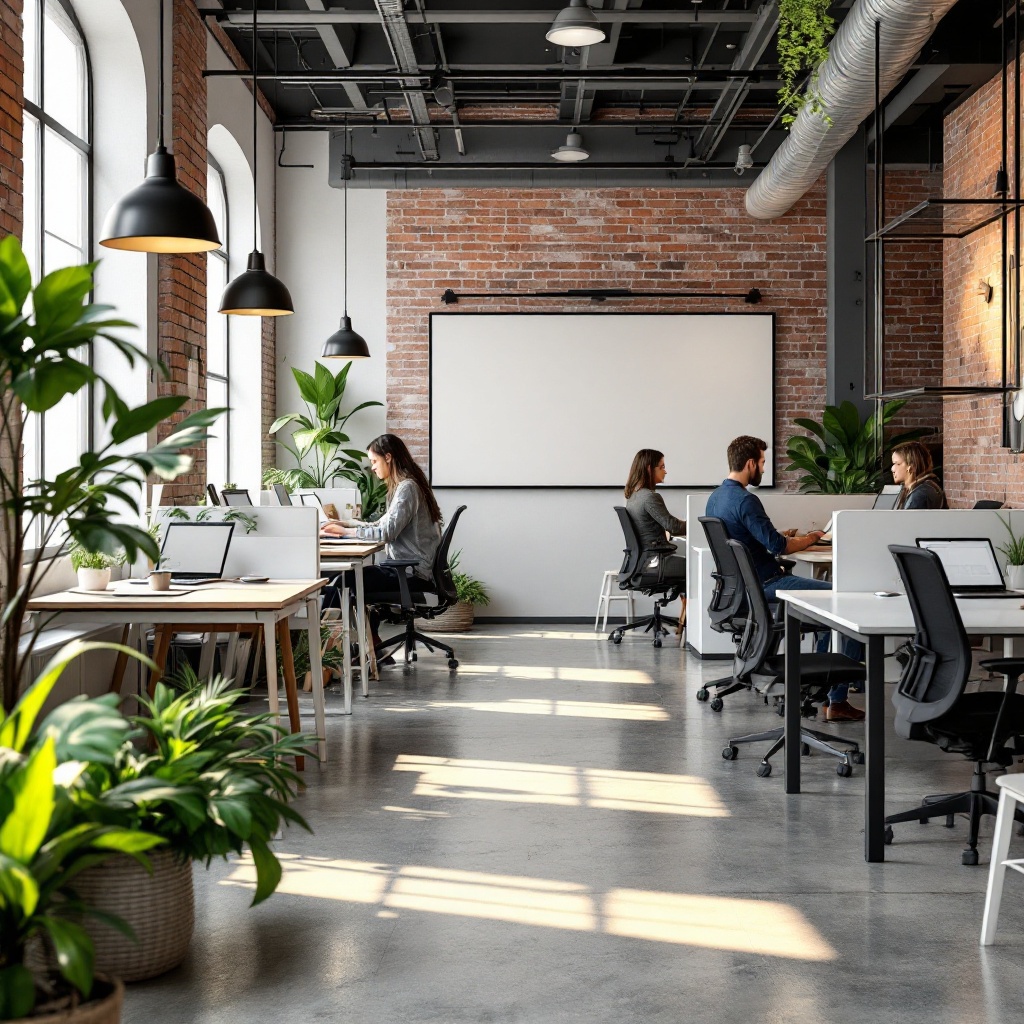 Professional coworking area