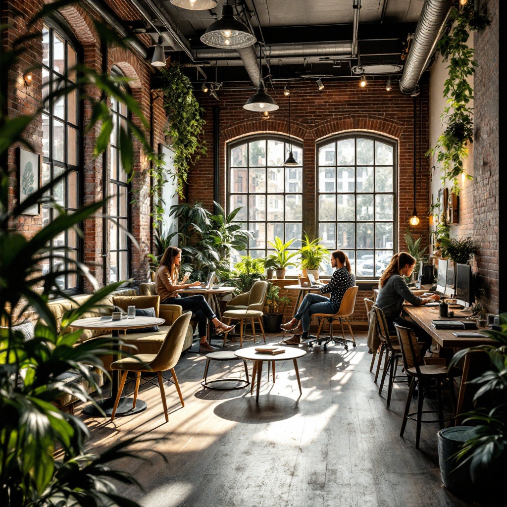 Coworking Weed CoffeeShop interior
